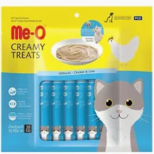 MEO CREAMY TREATS CHK & LIVER 300GM
