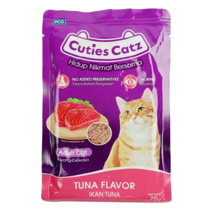 CUTIECATZ WET 75GM