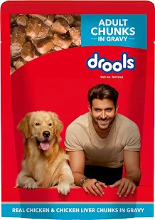 DROOLS ADULT CHUNKS GRAVY 150GM