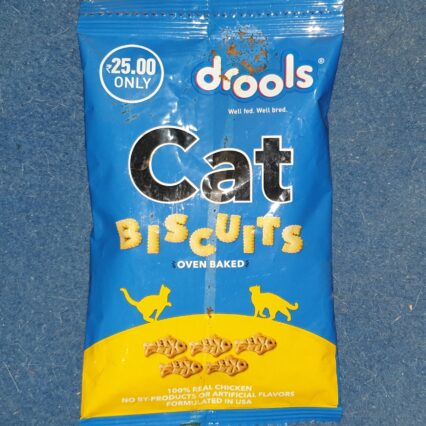 DROOLS CAT BISCUIT 40GM LADDI