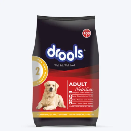 DROOLS CHICKEN AND EGG PUPPY 400GM