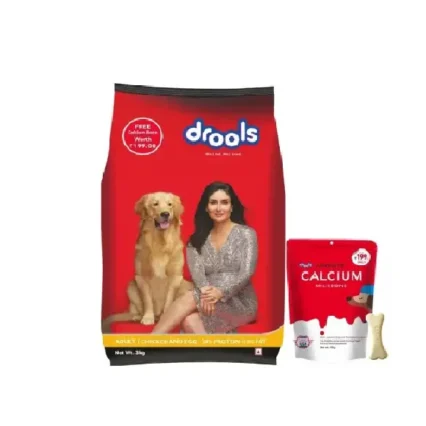 DROOLS CHICKEN & EGG ADULT 3KG+BONE COMBO