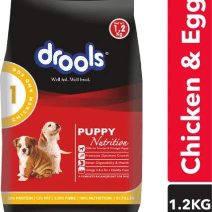 Drools Puppy Chicken & Egg 1.2KG