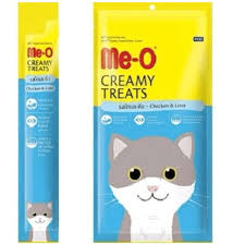 MEO CREAMY TREATS CHICKEN & LIVER 60GM