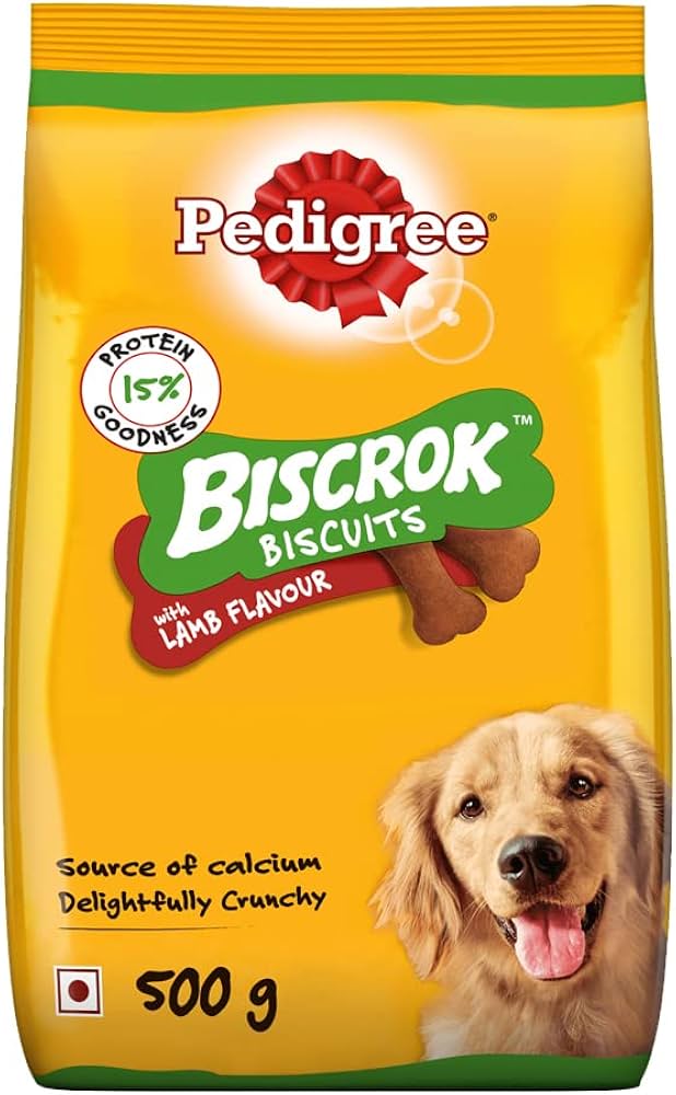 PED BISCROK WITH LAMB 500G