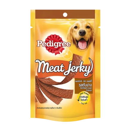 PED MEATJERKY LIVER 80GM