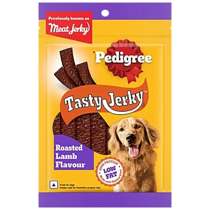 PED MEATJERKY RSTLAMB 80GM