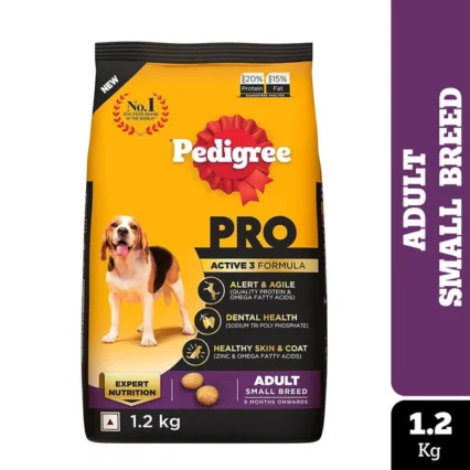 PED PRO ADULT SMALL BREED 3F 1.2KG