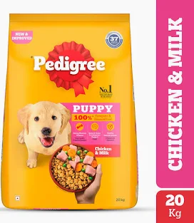 PED PUPPY CHK&MILK 20KG