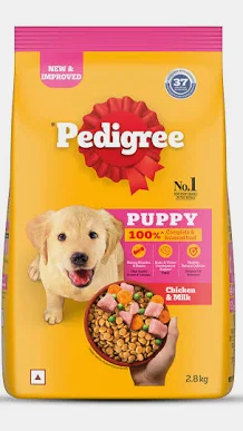 PED PUPPY CHKN&MILK 2.8KG