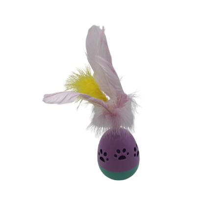 WOBBLE  EGG CAT TOY