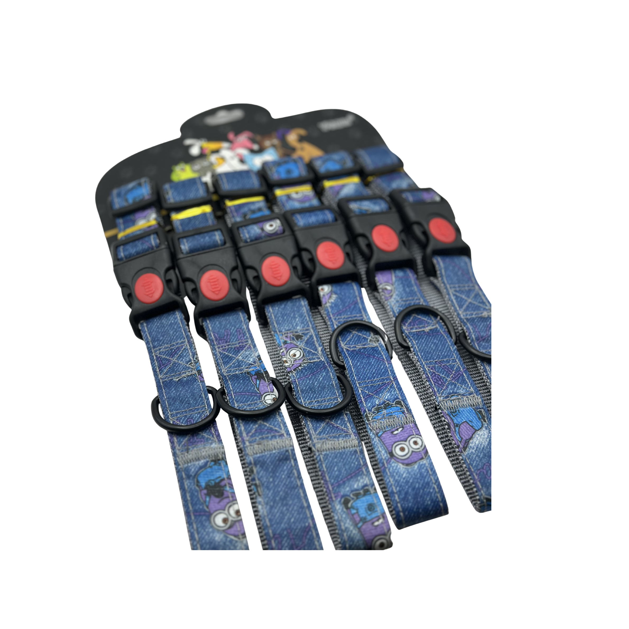 PRINTED NYLON COLLARS 2.5CM